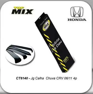 CALHA CHUVA HONDA CR-V 2006 A 2011 4PTS