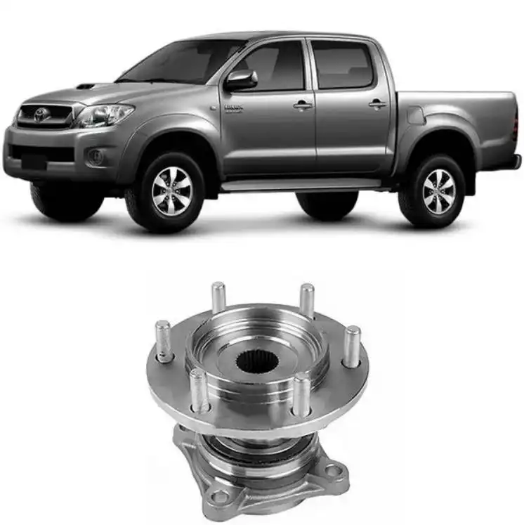 CUBO RODA DIANT TOYOTA HILUX 4X4 2005 A 2015 COMPLETO