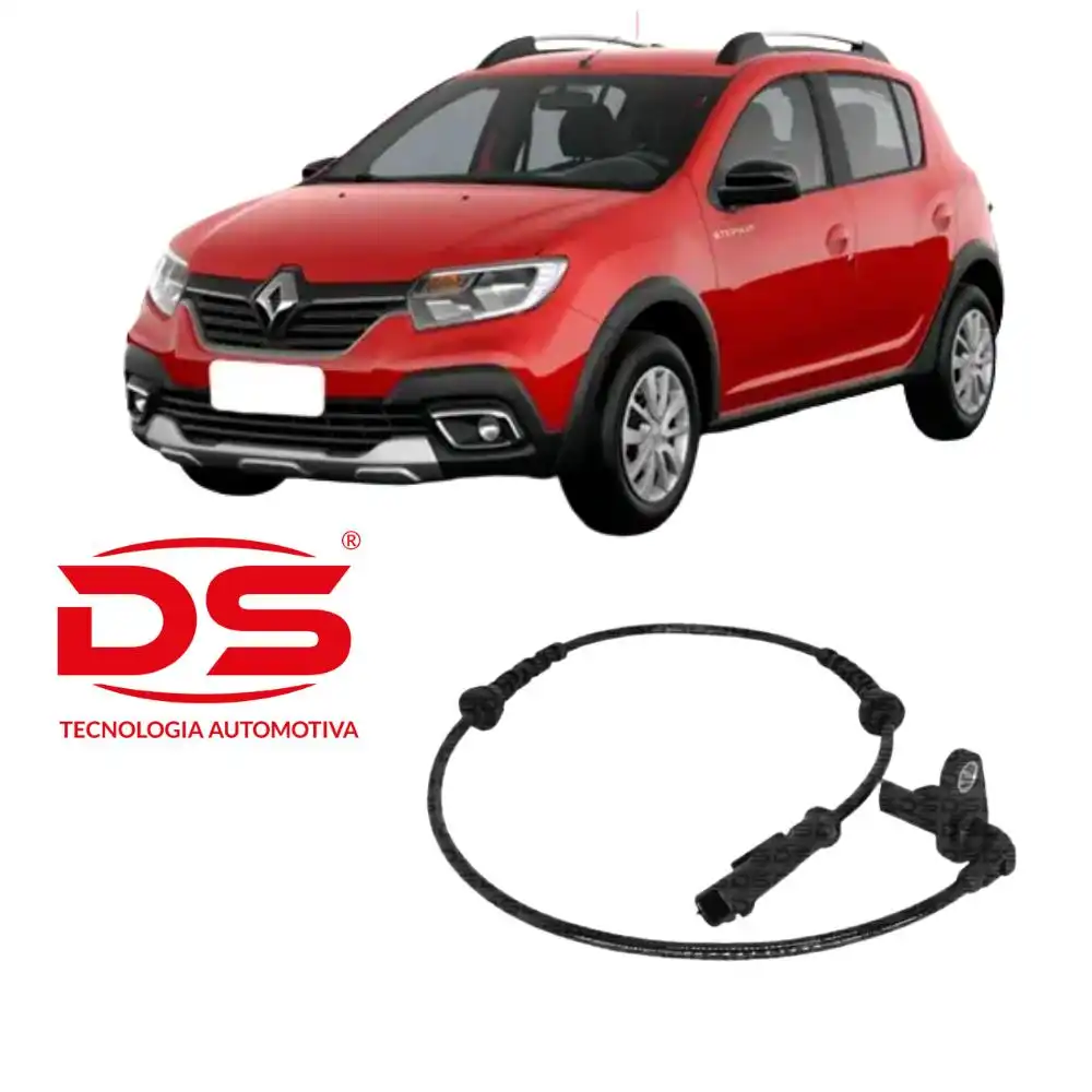 SENSOR ABS TRASEIRO SANDERO 1.6 16V 2011 A 2014 ESQUERDO