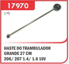 TIRANTE ALAVANCA CAMBIO PEUGEOT 206 207 1.4 1.6 16V