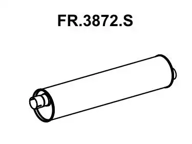 SILENCIOSO INTERMEDIARIO FORD F-4000 1992 EM DIANTE