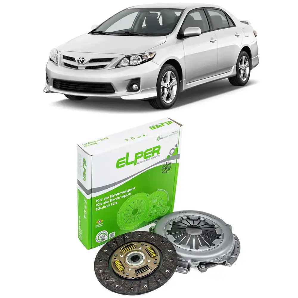 KIT EMBREAGEM TOYOTA COROLLA 1.8 16V 2012 A 2014 SEM ATUADOR