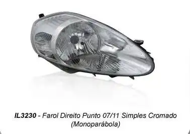 FAROL FIAT PUNTO 07/12 DIR