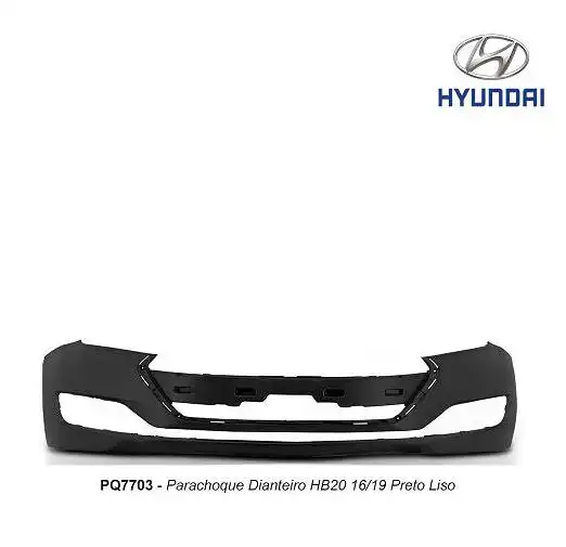 PARACHOQUE DIANT HYUNDAI HB20 2016 A 2019 PRETO LISO