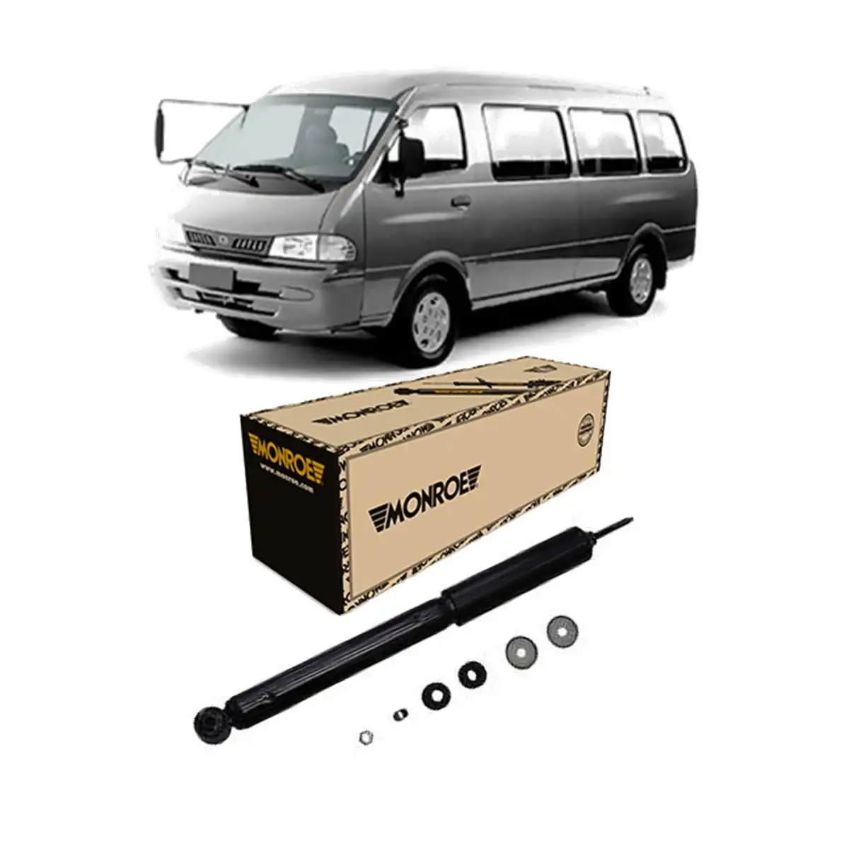 AMORTECEDOR TRASEIRO KIA BESTA GS 1998 A 2006