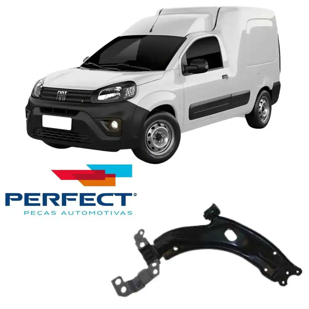 BANDEJA DIANTEIRA FIAT FIORINO 2014 A 2018 DIREITA SEM PIVO