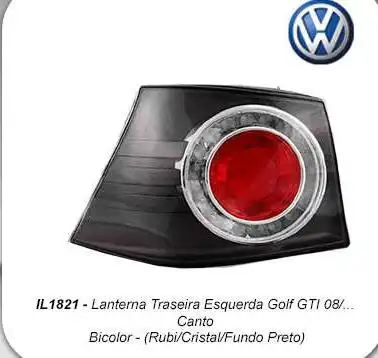 SINAL TRAS GOLF 07/12 ESQ PRETA (CANTO)