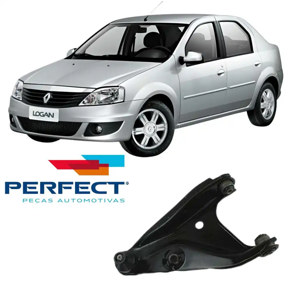 BANDEJA DIANTEIRA RENAULT LOGAN 2004 A 2013 ESQ COM PIVO