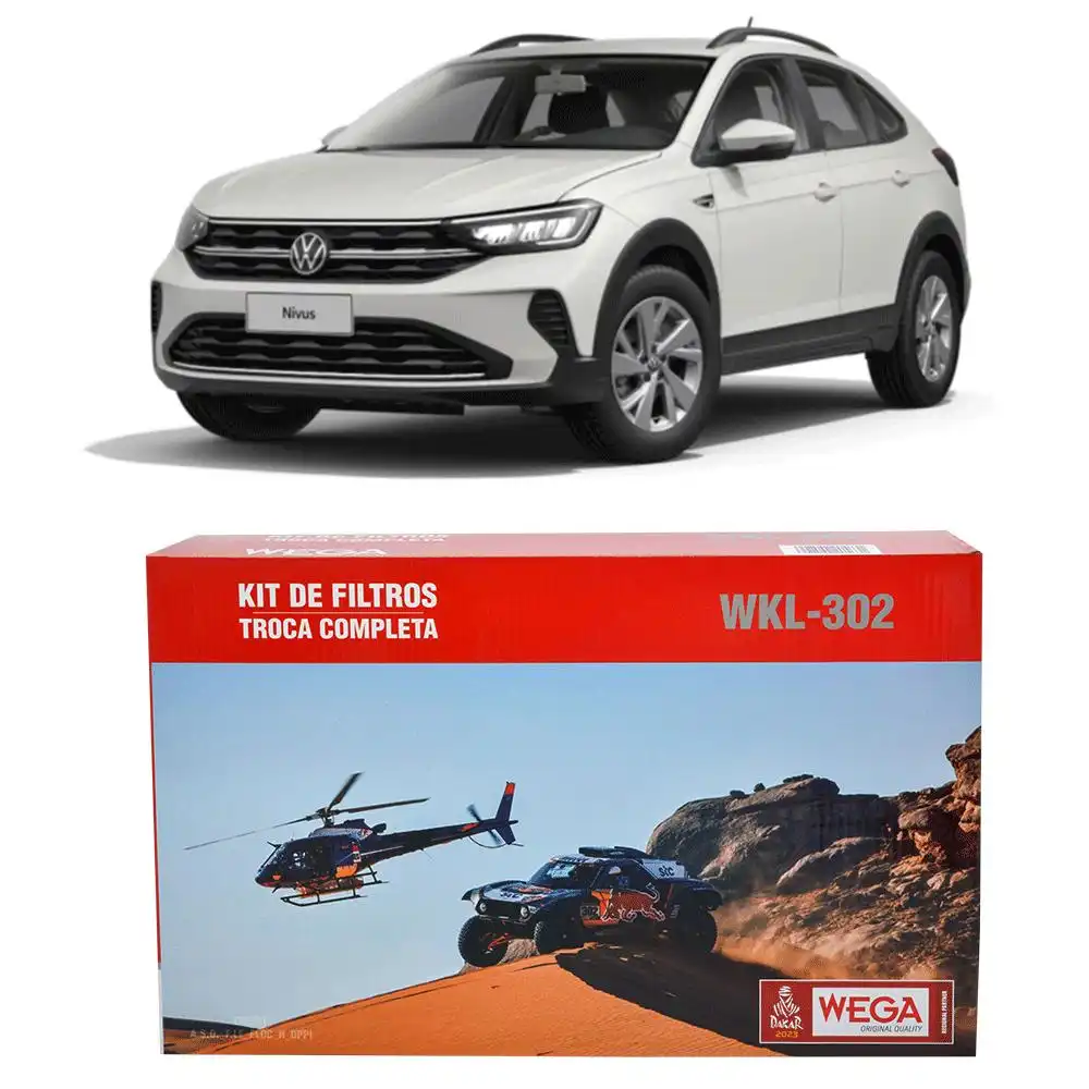 KIT FILTROS NIVUS 1.0 12V TSI 2020 ACIMA