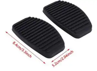 CAPA PEDAL FIAT UNO (FREIO,EMBREAGEM/ ACELE)