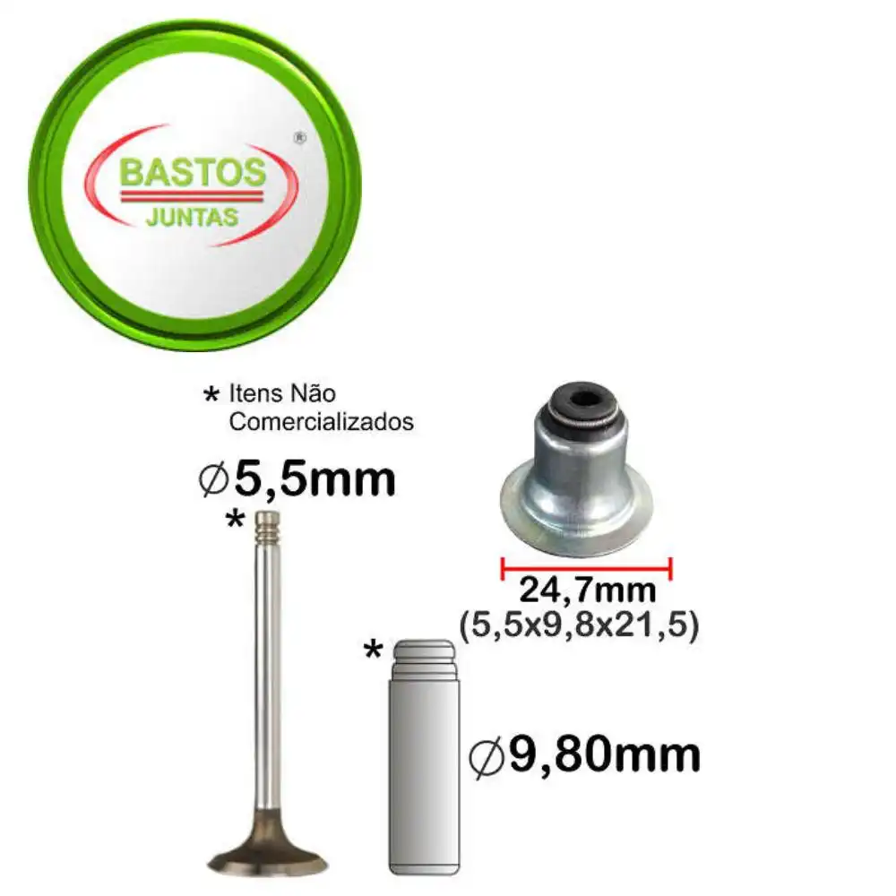 RETENTOR VALVULA KA 1.5 12V 2019 A 2021