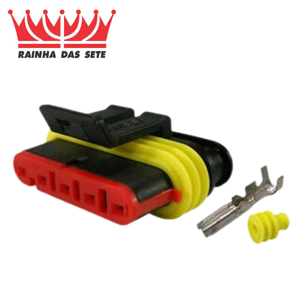 KIT CHICOTE REPARO 5 VIAS FEMEA