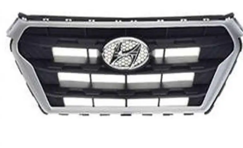 GRADE PARACHOQUE CRETA 2017 A 2019 C/MOLDURA CROMADA