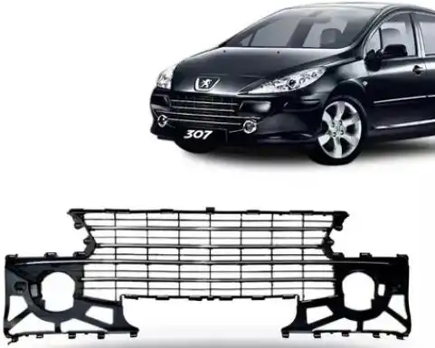 GRADE PARACHOQUE DIANT 307 07/12 C/FRISOS CROMADOS