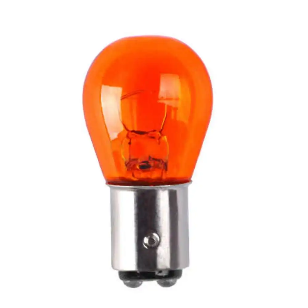 LAMPADA PISCA 2 POLOS AMBAR (PINO DESENCONTRADO)