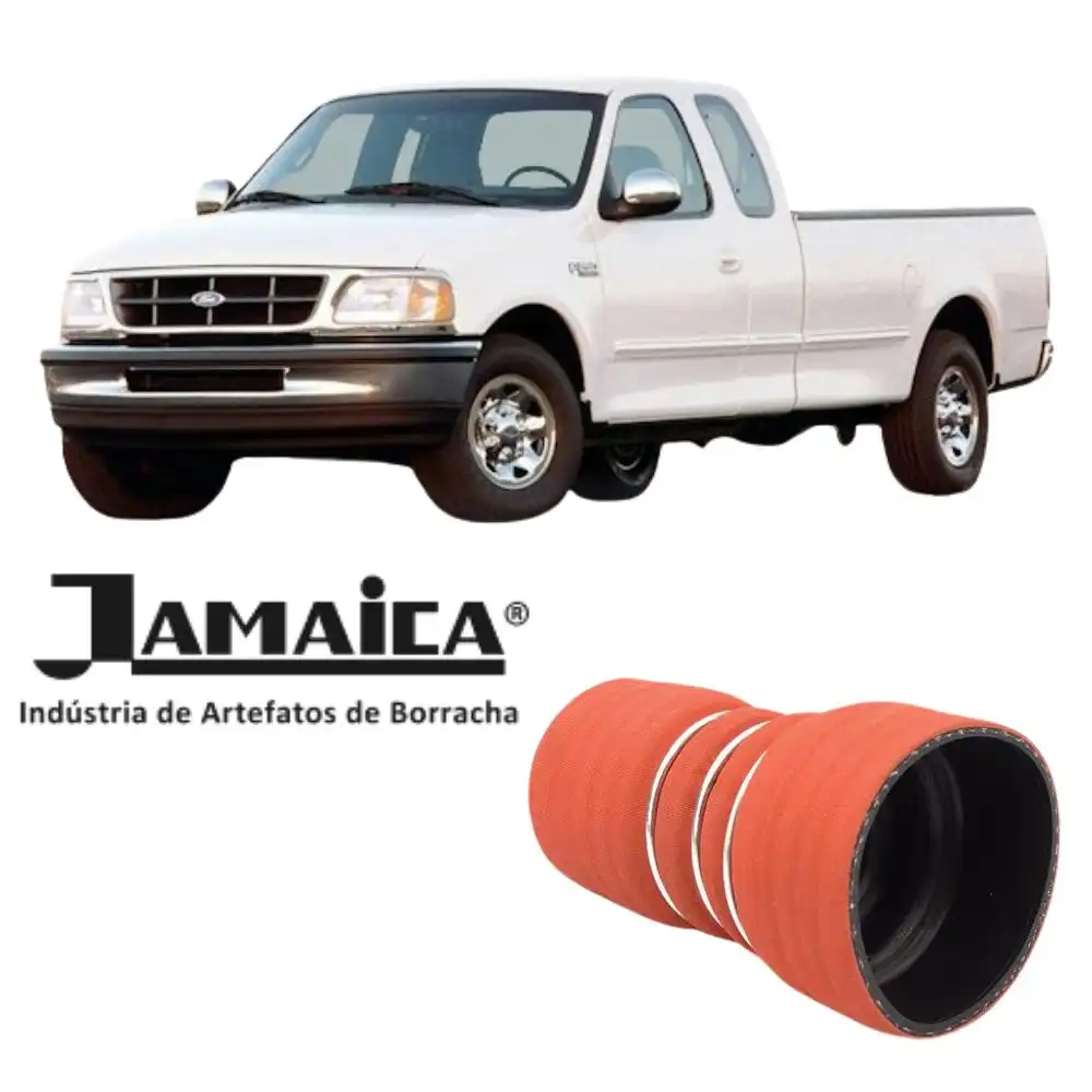 MANGUEIRA FLEXIVEL INTERCOOLER F-250 3.9 1998/ 63,5X83X142MM
