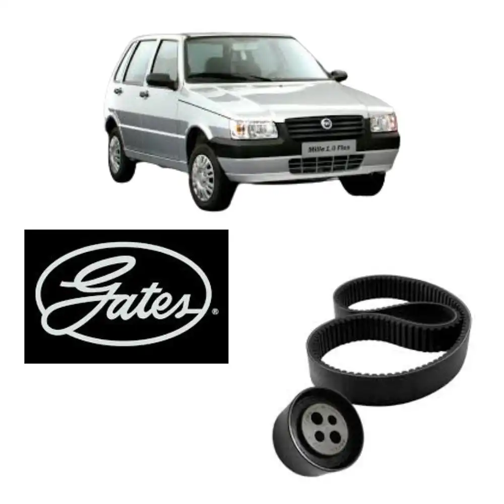 KIT CORREIA DENTADA UNO 1.0 8V 2000 A 2009