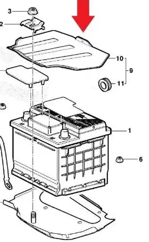 PROTECAO BATERIA AGILE 10/ SUPERIOR