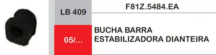 BUCHA EST DIANT F-250 4X4 05/ F-4000 99/