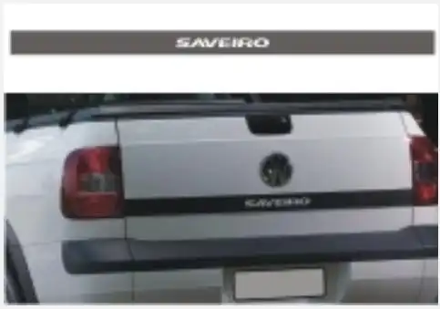 FAIXA TAMPA TRAS SAVEIRO GER VI
