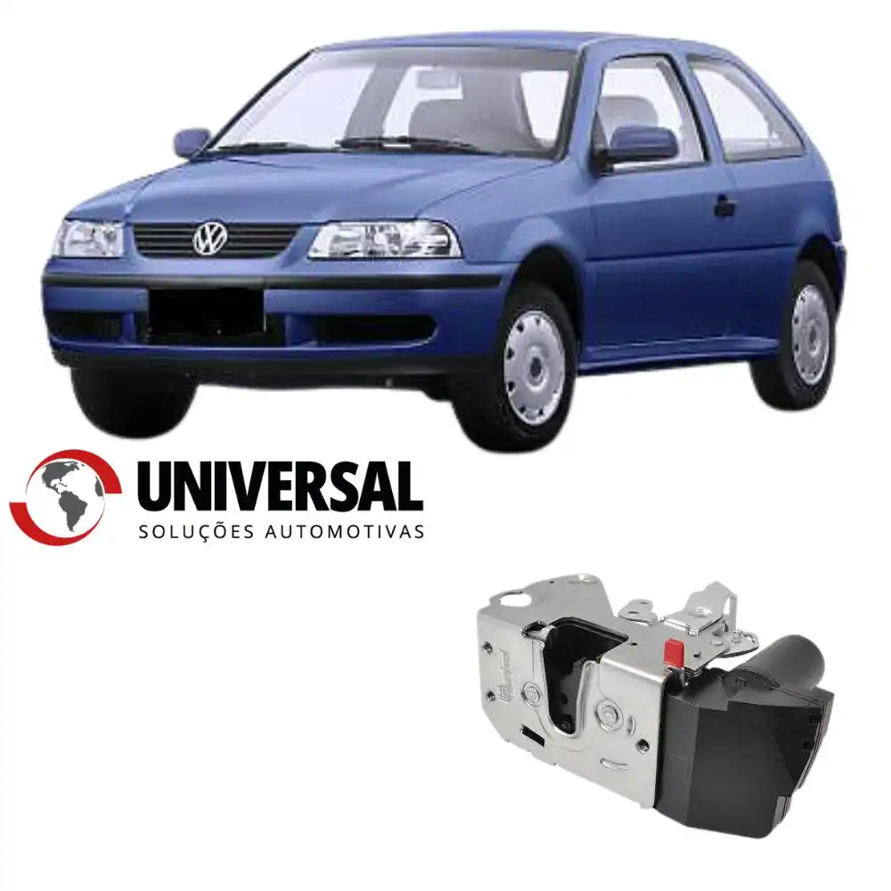 FECHADURA PORTA GOL PLUS GII GIII TRAS ESQ ELETRICA C/ TRAVA