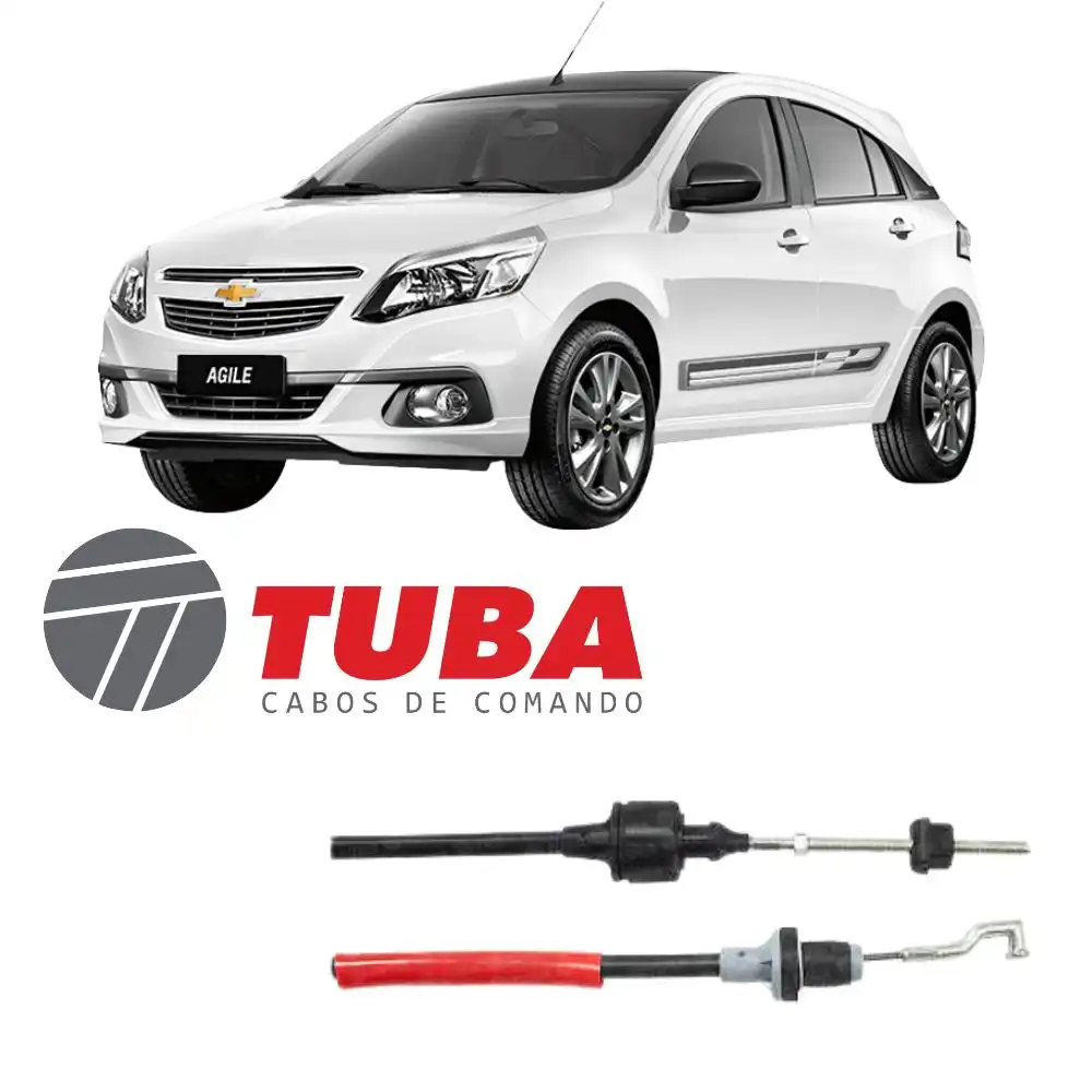 CABO EMBREAGEM AGILE FLEX 2009 ACIMA 735MM