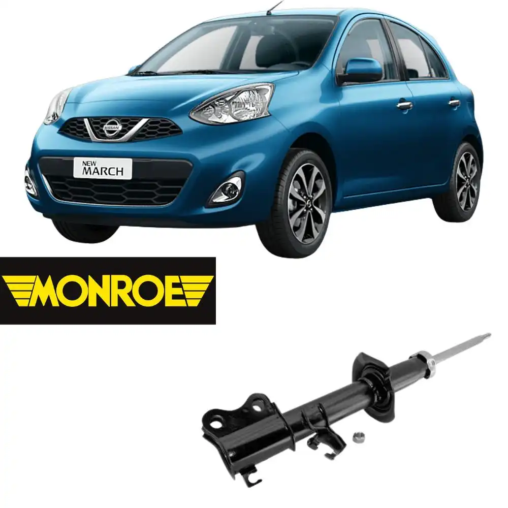 AMORTECEDOR DIANTEIRO NISSAN MARCH 2011 A 2016 DIREITO