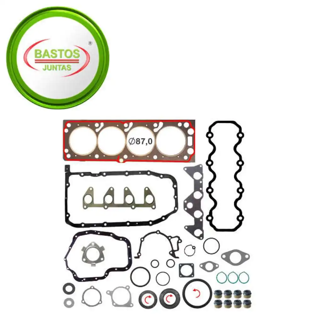JUNTA MOTOR ASTRA 1.8 8V 99/ C/RETENTOR FIBRA