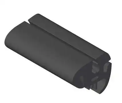 BORRACHA VIDRO LAT BRASILIA FIXO ESQ/DIR COM FRISO