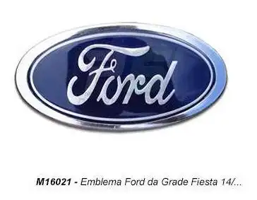 EMBLEMA GRADE NEW FIESTA 2014 EM DIANTE