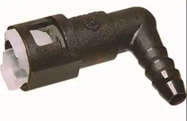 CONEXAO UNIVERSAL FILTRO INJ 3/8 X 3/8 (JOELHO)90Âº