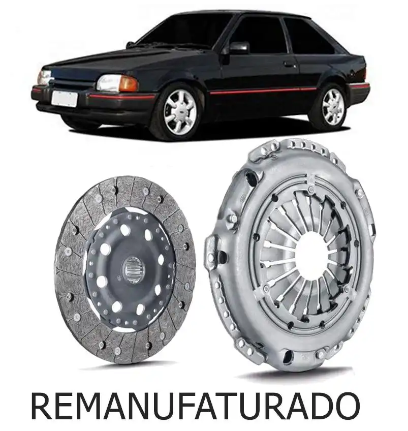 KIT EMBREAGEM ESCORT 2 1.0 1.6 1992 A 1996 S/ ROLAM REMANUF