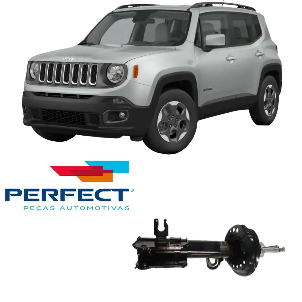 AMORTECEDOR DIANTEIRO RENEGADE FWD 4X2 2015 A 2021 ESQUERDO