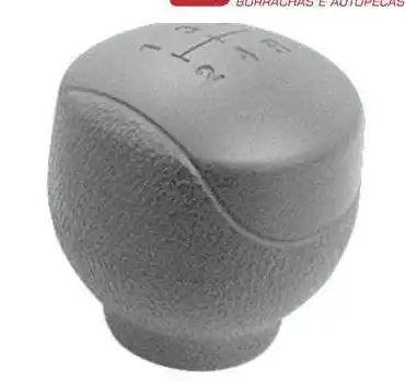 MANOPLA ALAVANCA CAMBIO FIAT PALIO /05 STILO 03/ CINZA