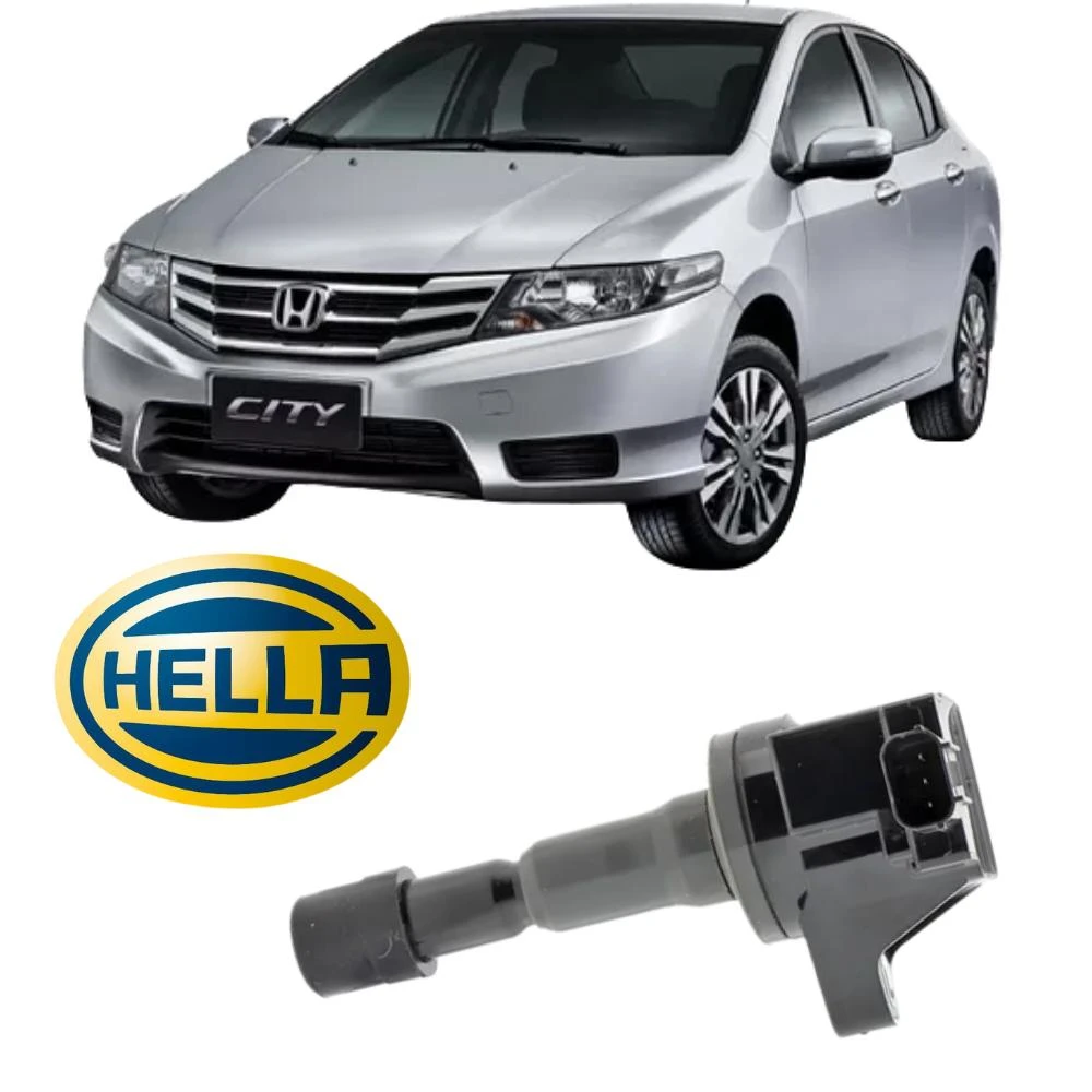 BOBINA INJ ELET HONDA CITY 1.5 16V 09/ FIT 1.4 16V 09/