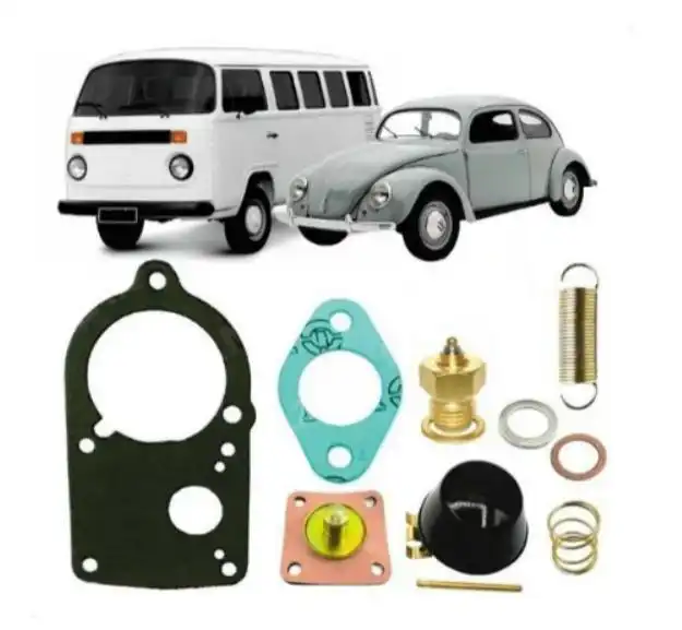JUNTA CARBURADOR FUSCA SIMPLES COMPLETO SEM CHUVEIRINHO