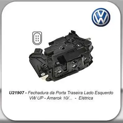 FECHADURA PORTA AMAROK AMAROK 2010 EM DIANTE TRAS ESQ ELETRI