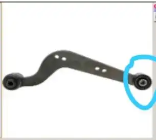 BUCHA BRACO TRAS TOYOTA RAV4 2006 A 2018 (CURVO)