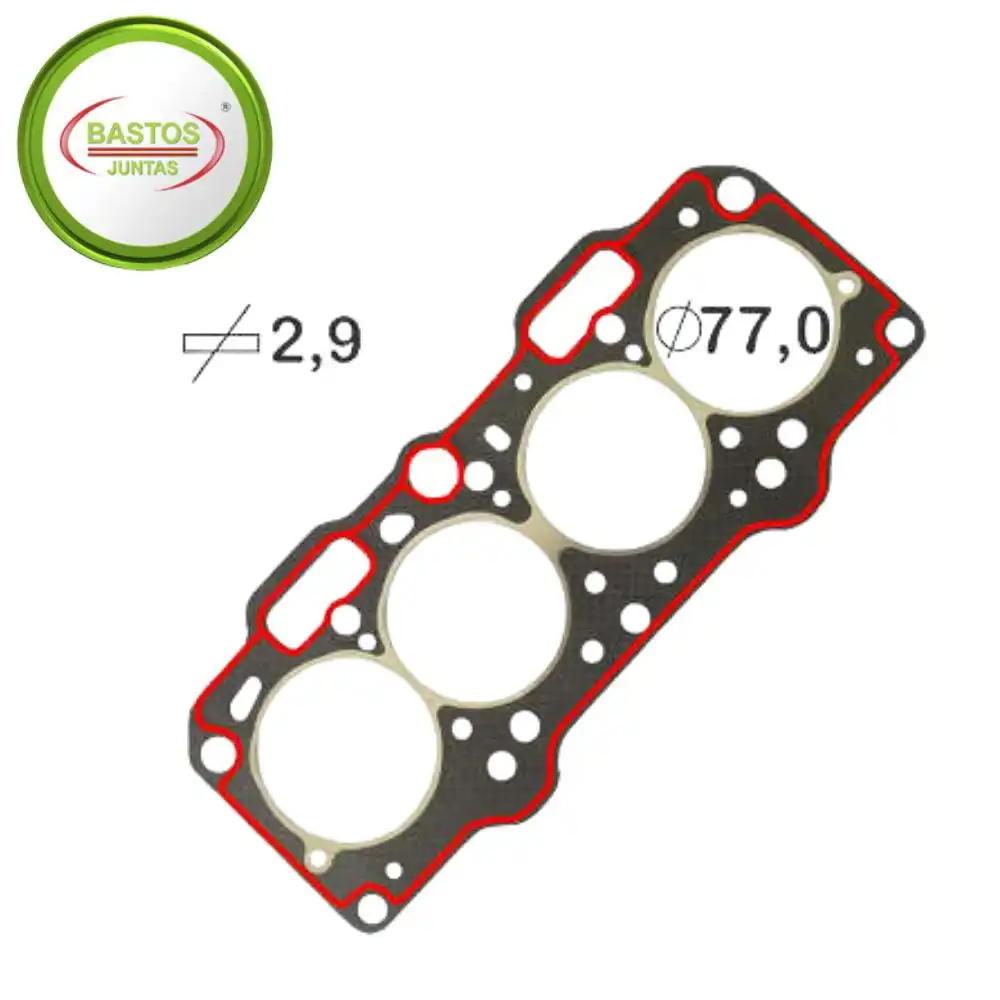 JUNTA CABECOTE FIAT UNO PALIO 1.0 1.5 FIASA FIBRA 3MM
