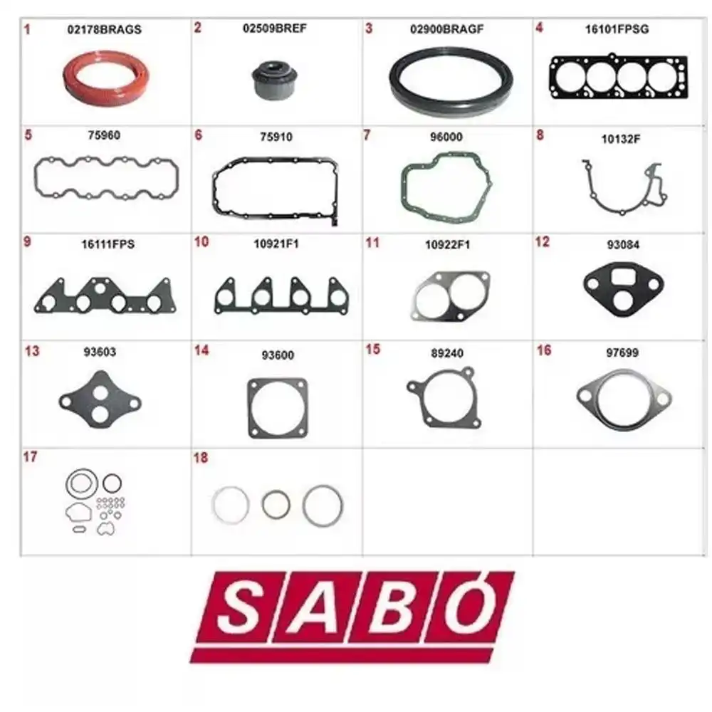 JUNTA MOTOR VECTRA 2.0 8V 97/ C/ RETENTOR