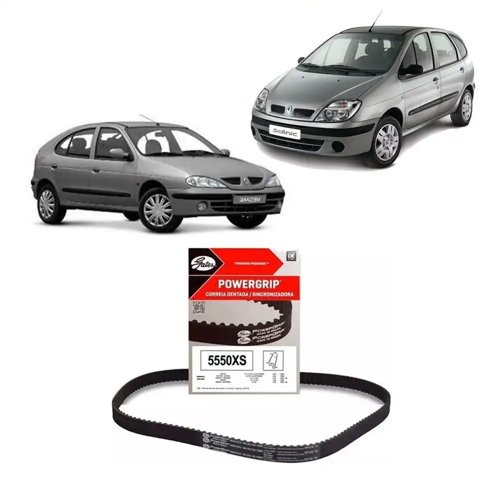 CORREIA COM RENAULT SCENIC 2.0 16V 03/MEGANE 2.0 16V 02/