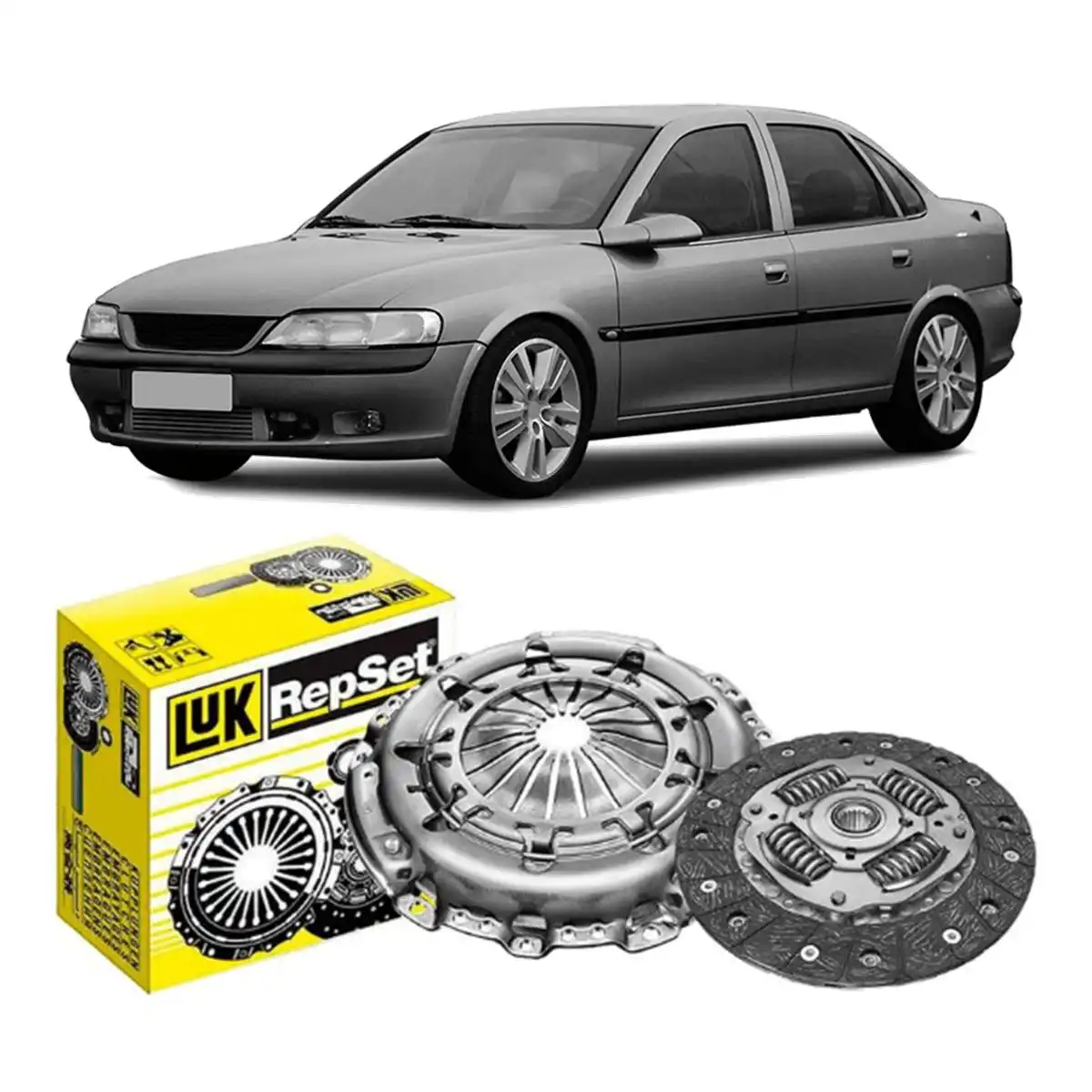 KIT EMBREAGEM VECTRA 2.2 8V 16V 1997 A 1999 ESTRIA FINA