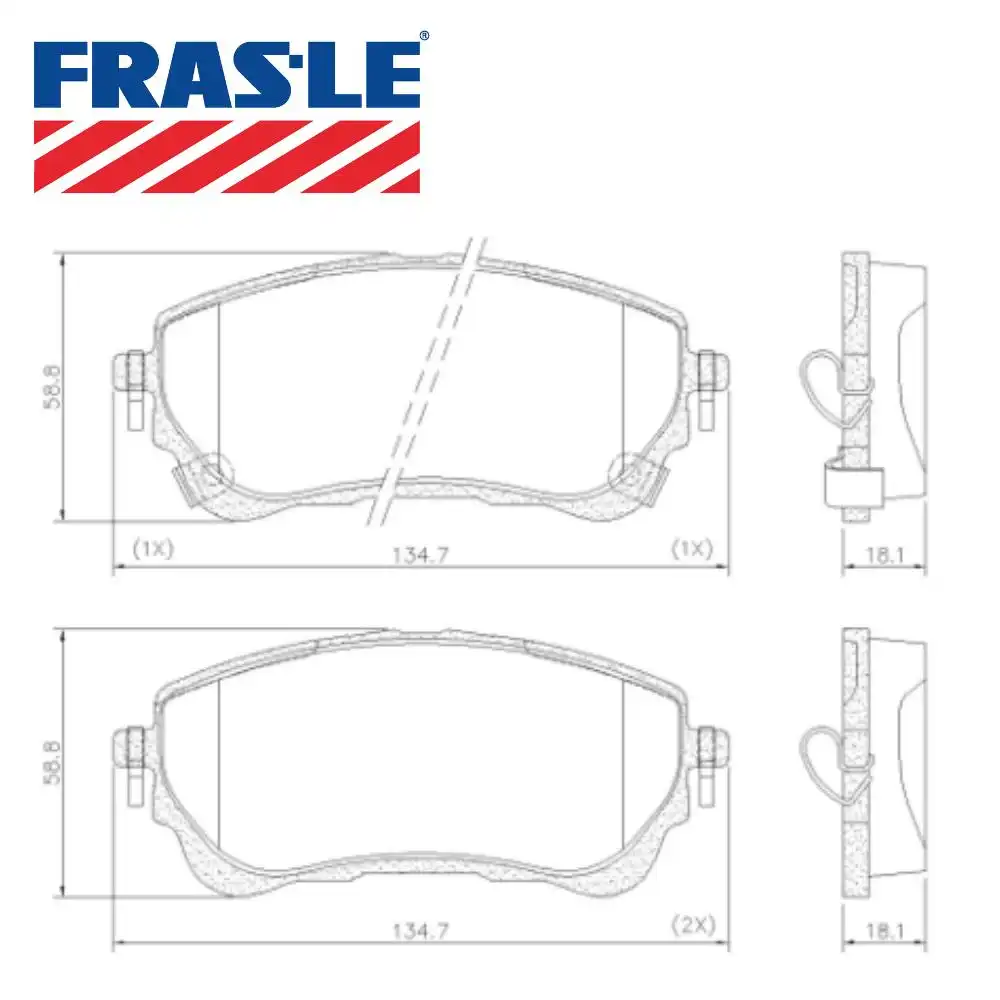 PASTILHA FREIO DIANTEIRA TOYOTA COROLLA 2.0 2019/