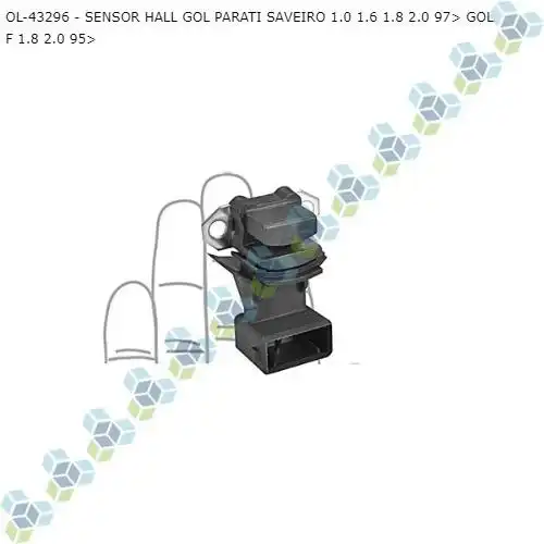 SENSOR HALL GOL PARATI SAVEIRO 1.0 1.6 1.8 2.0 1997/