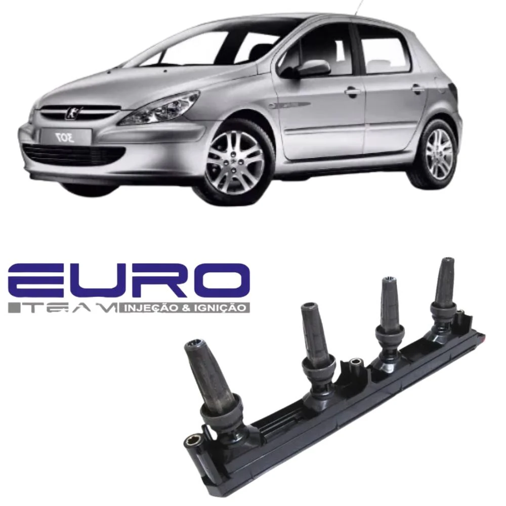 BOBINA INJ ELET PEUGEOT 307 2.0 16V 01/05  PEUGEOT 206 2.0 P