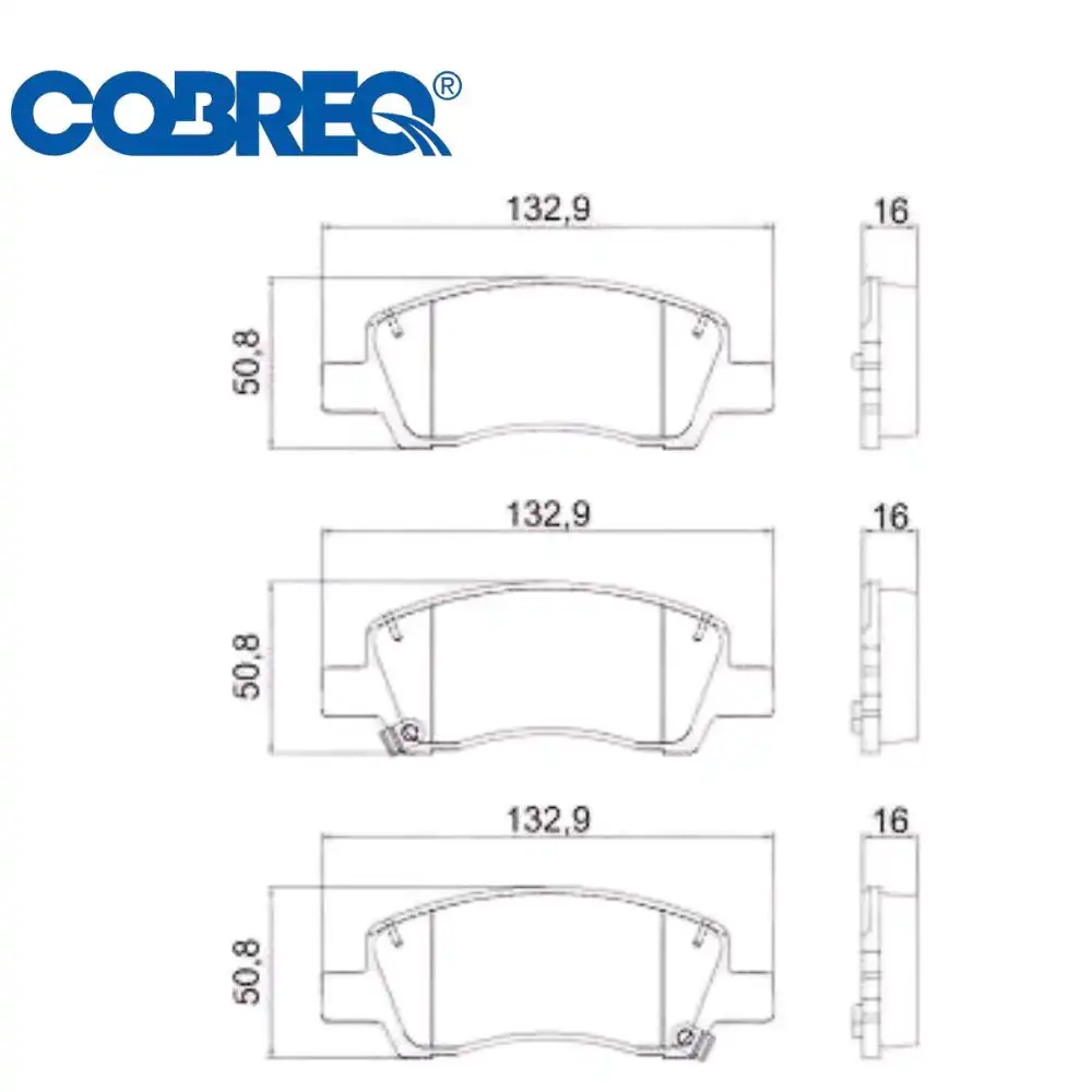 PASTILHA FREIO DIANTEIRA HB20 1.0 2020 ACIMA CERAMICA