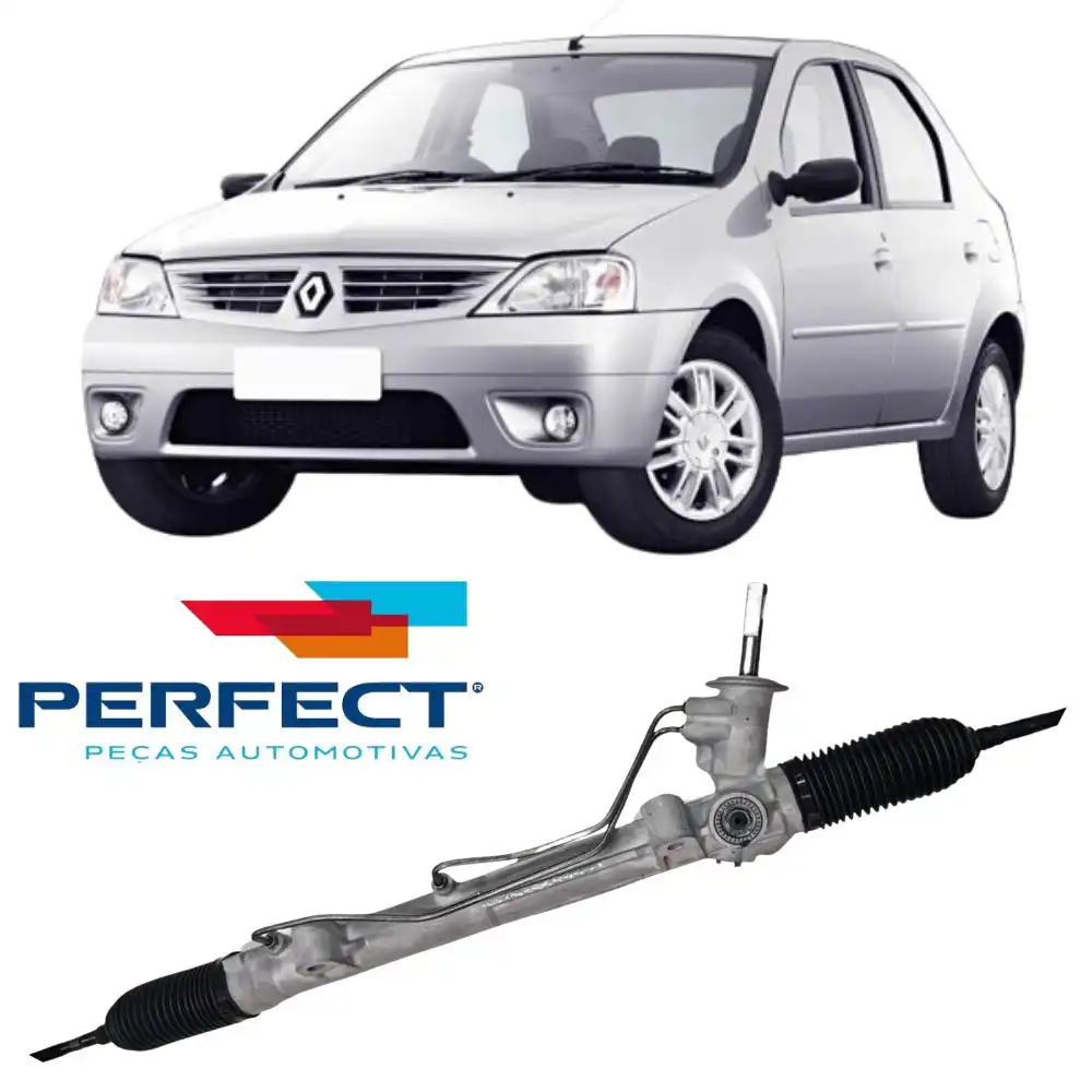 CAIXA DIRECAO RENAULT LOGAN 2007 A 2014 HIDRAULICA