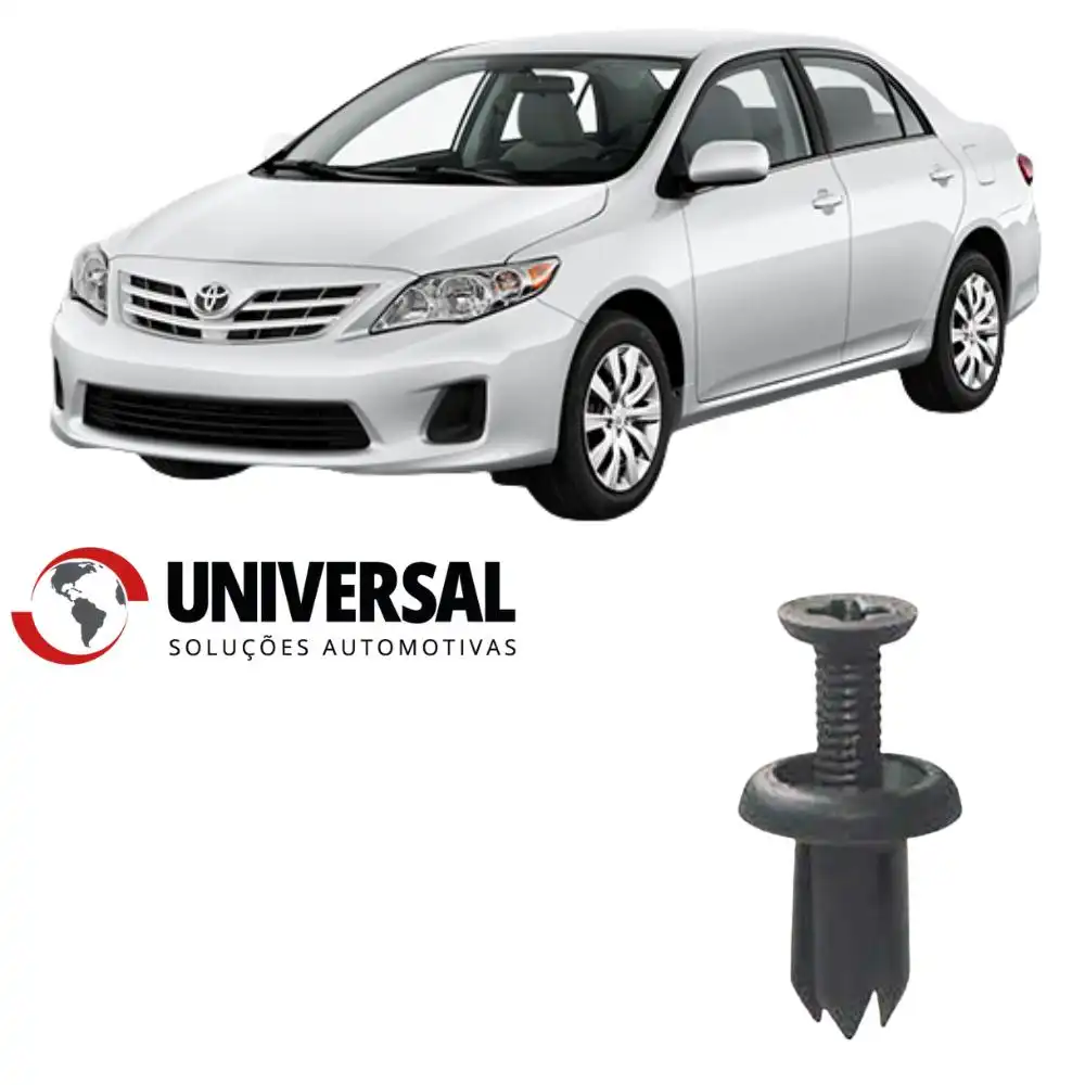 GRAMPO FIXACAO PARACHOQUE TOYOTA COROLLA 08/14 CAMRY ETIOS 1