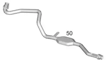 CANO SAIDA MOTOR DEL REY 1.8 90/91