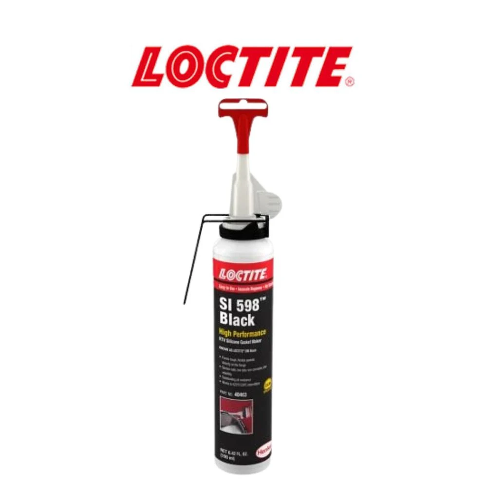COLA SILICONE ALTA TEMPERATURA SI 598 BLACK POWERPRESS 190ML